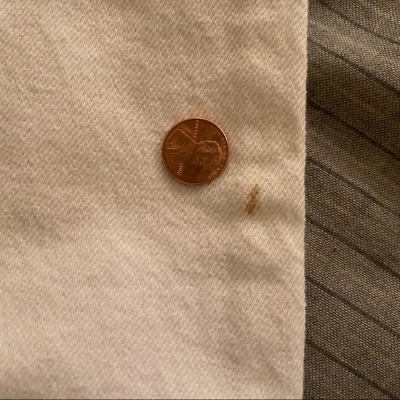 Made in USA 80s 90s Levi’s Orange Tab 505 White Jeans - Picture 8 of 8